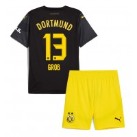 Camiseta Borussia Dortmund Pascal Gross #13 Visitante Equipación para niños 2024-25 manga corta (+ pantalones cortos)